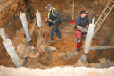 Arbeiten an Hauptleitung in Trailsdorf abgeschlossen