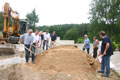 Neuer Hochbeh�lter in Stiebarlimbach - Spatenstich