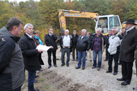 Neue Zubringerleitung vom Maschinenhaus