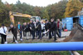 Neue Zubringerleitung vom Maschinenhaus